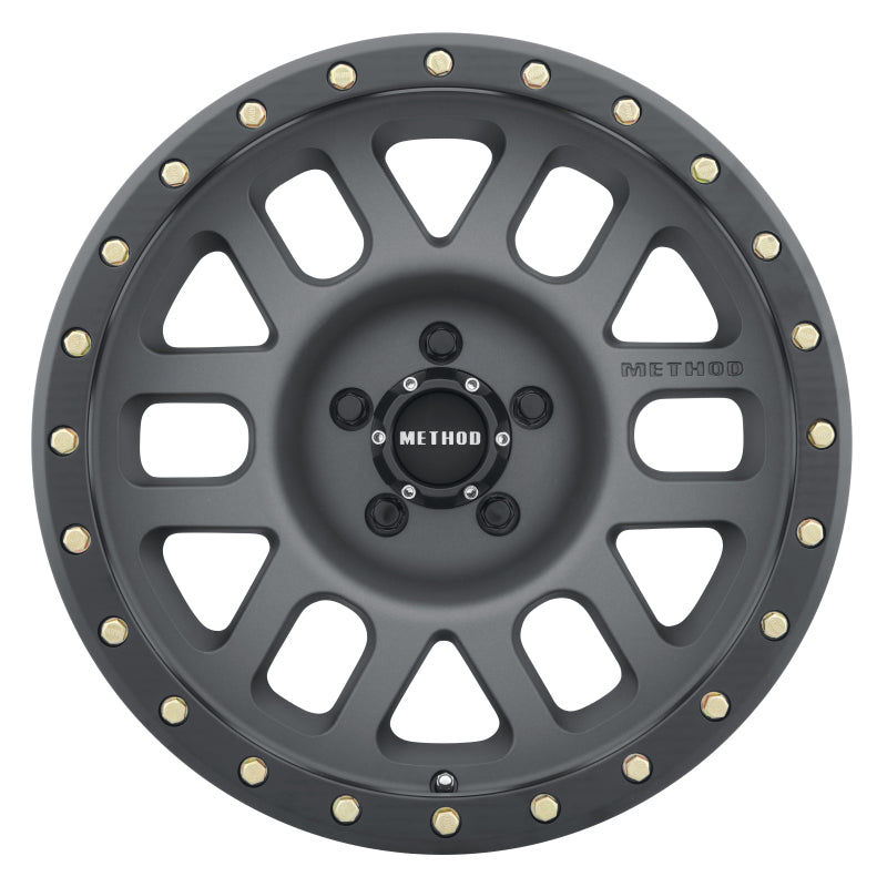 Method Race Wheels MR309 Grid Wheel Titanium / Black Street Loc 17x8.5 0 5x150 MR30978558800 Photo - Close Up