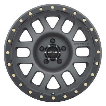 Method Race Wheels MR309 Grid Wheel Titanium / Black Street Loc 17x8.5 0 5x150 MR30978558800 Photo - Close Up