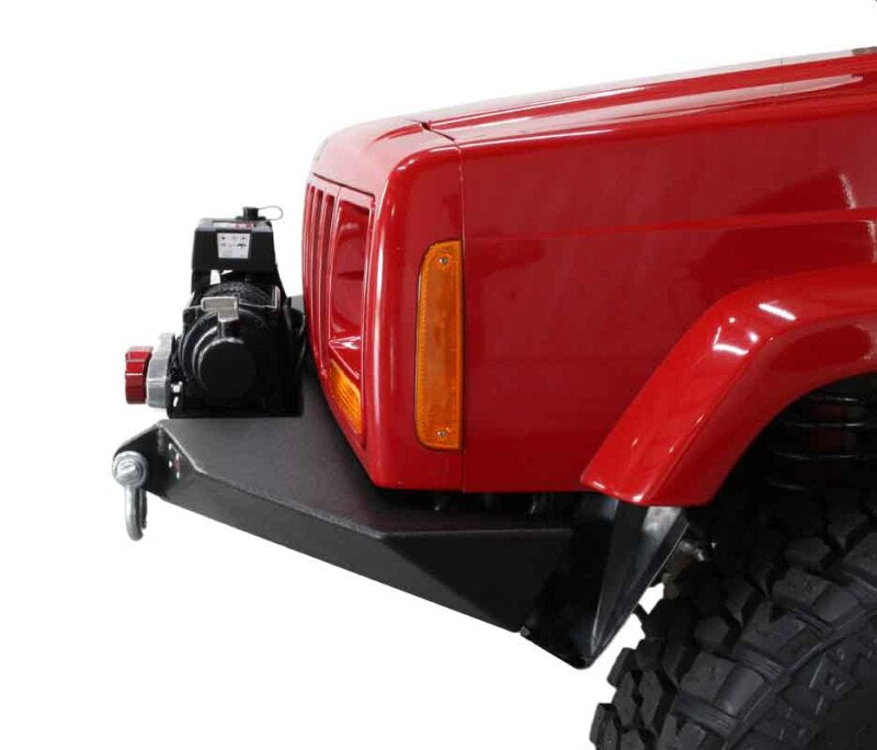 Fishbone Offroad Cherokee XJ Front Winch Bumper W/O Grille Guard Bullhead Steel - Blk Txtrd Pwdrcoat FB22059 FB22059 Photo - lifestyle view