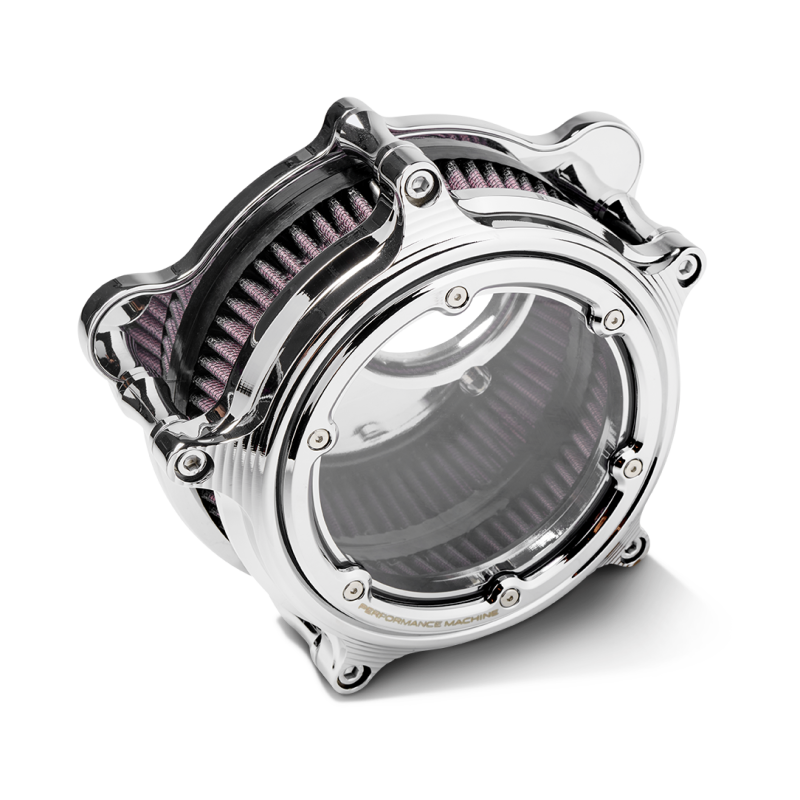 Performance Machine Pm Vision Air Cleaner W/Bezel 0206-2156-CH 0206-2156-CH Photo - Primary