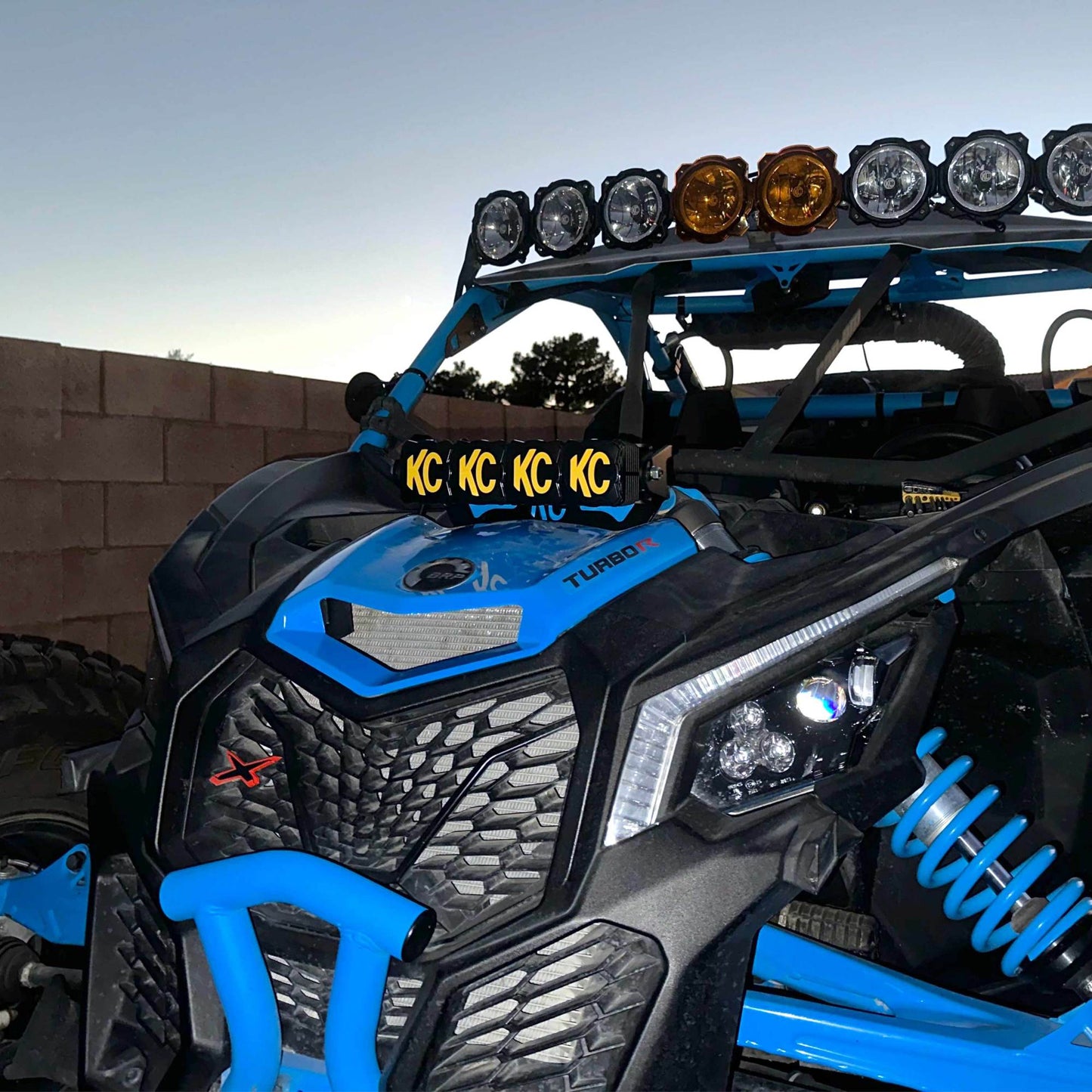 KC HiLiTES 17-24 Can-Am Maverick X3 Light Bar Mount for 10in FLEX ERA LED Light Bar - Shock Tower 73441