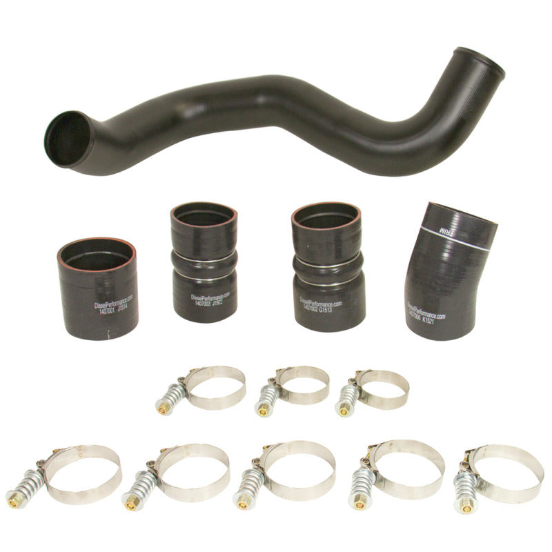BD Diesel Intercooler Hose & Clamp Kit w/Intake Pipe - 2003-2007 Ford 6.0L Power 1047034 Photo - out of package