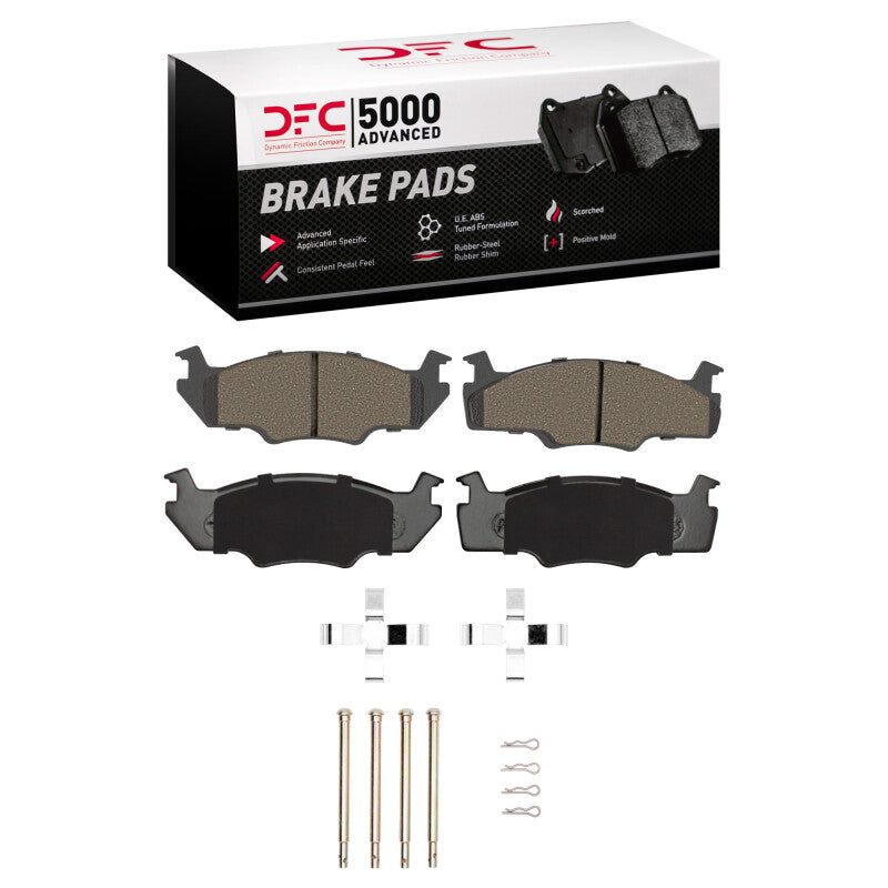 DFC DFC 5000 Advanced Semi Met Brake Pads Brakes, Rotors & Pads Brake Pads - OE main image