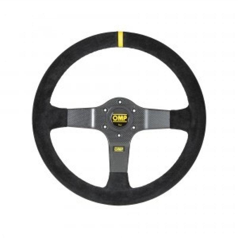 OMP Rally SteeringW Suede Leather (Black) OD0-2028-071 OD0-2028-071 Photo - Primary