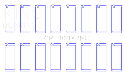 King Engine Bearings King GM 369-502 Gen IV / V / VI Big Block Chevy Rod Bearing Set CR808XPNC CR808XPNC Photo - Primary