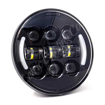 Letric Lighting 5.75in Intgrd W/Swtchbk T/S Blk LLC-DHL-5TS LLC-DHL-5TS Photo - Primary