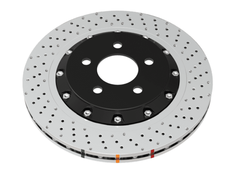 DBA 09-16 Cadillac CTS V Front Left 5000 Series 2-Piece Drilled Rotor w/Black Hat 52608BLKLXD 52608BLKLXD User 1