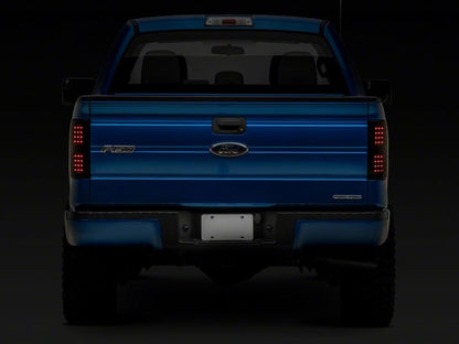 Raxiom 09-14 Ford F-150 Styleside Axial Series LED Tail Lights- Blk Housing (Smoked Lens) T565678 T565678 Photo - Close Up