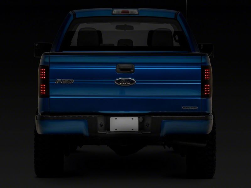 Raxiom 09-14 Ford F-150 Styleside Axial Series LED Tail Lights- Blk Housing (Smoked Lens) T565678 T565678 Photo - Close Up