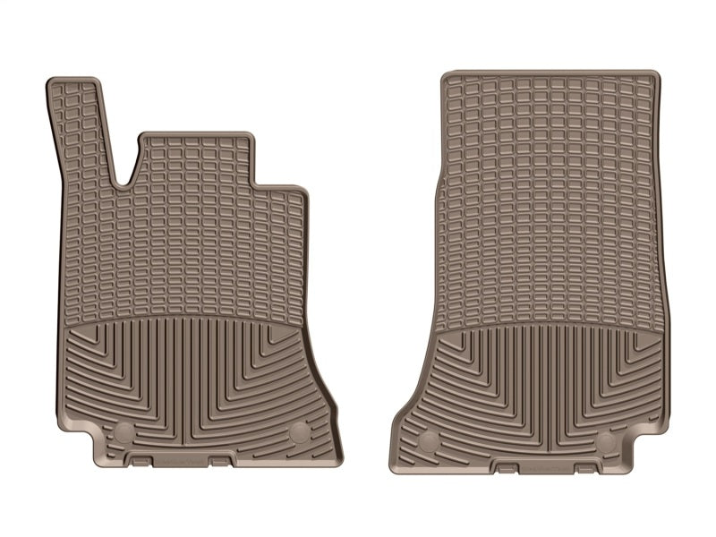 WeatherTech 2015+ Mercedes-Benz C-Class Sedan/Coupe/Cabriolet Front Rubber Mats - Tan W429TN W429TN Photo - Primary