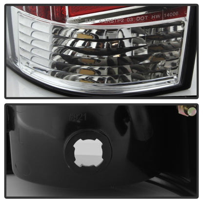 SPYDER xTune 05-15 Toyota Tacoma (Excl Models w/LED) Light Bar LED Tail Lights -Chrm (ALT-ON-TT05-LBLED-C) 5082114 5082114 Photo - Unmounted