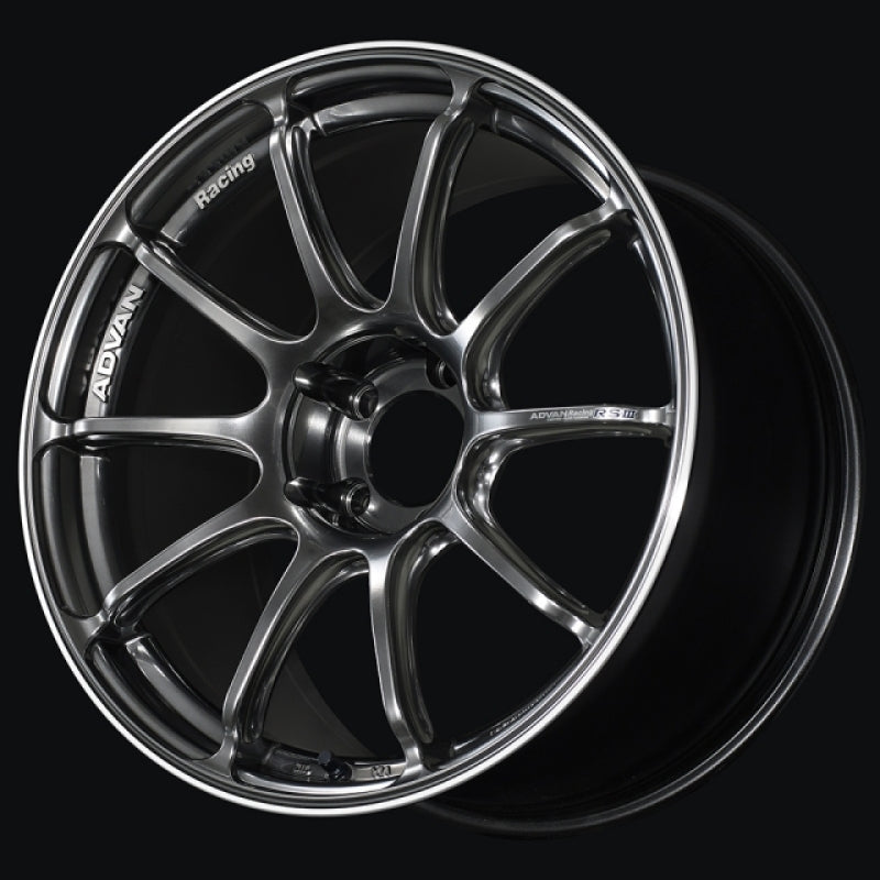Advan RSIII 18x8.5 +45 5-112 Racing Hyper Black & Ring Wheel YA38H45MHBR YA38H45MHBR User 1