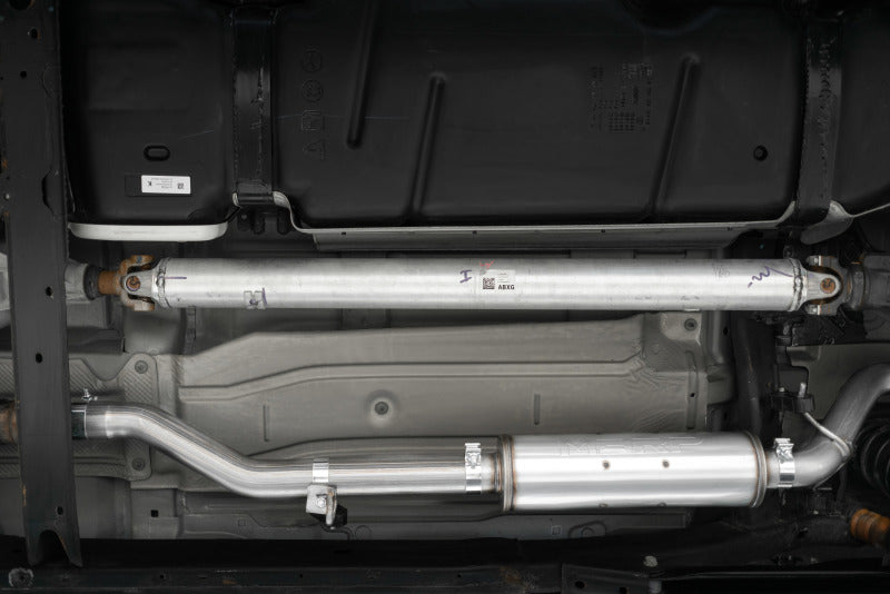 MBRP 15-20 GM Tahoe/Suburban/Yukon/Yukon XL/Escalade T304 Stainless Steel 3in. Cat Back -Single Side S5043304 S5043304 Photo - Mounted