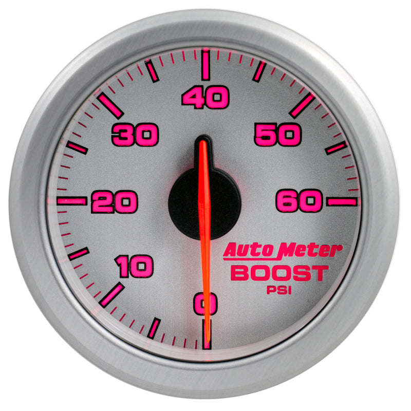 Autometer 2-1/16" Boost, 0-60 Psi, Airdrive, Silver 9160-UL User 7