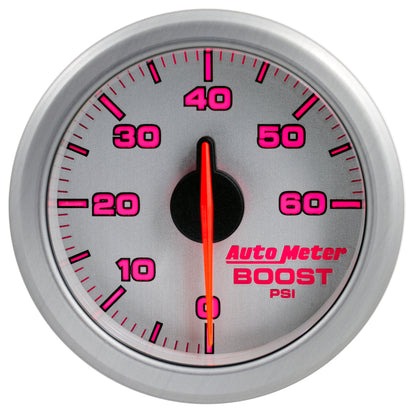 Autometer 2-1/16" Boost, 0-60 Psi, Airdrive, Silver 9160-UL User 7