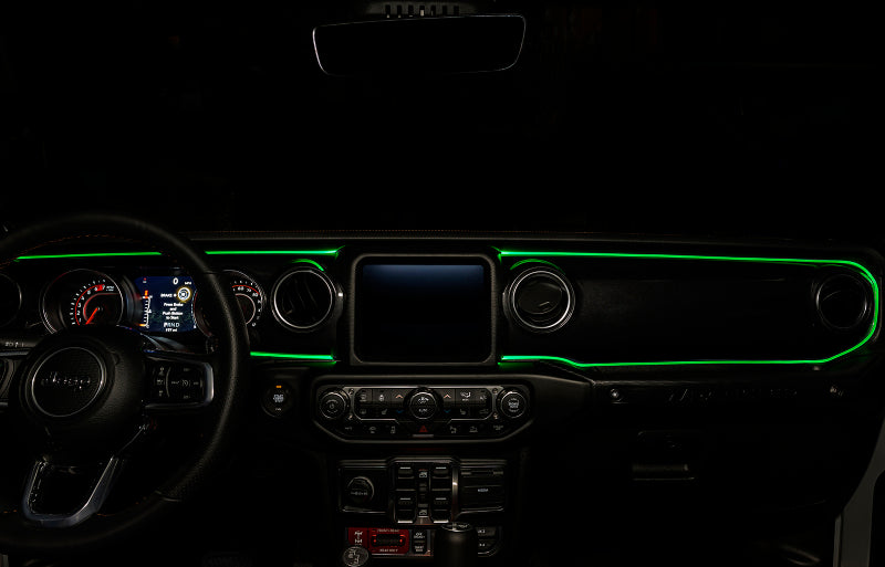 ORACLE Lighting Jeep Wrangler JL / Gladiator JT ColorSHIFT Fiber Optic LED Interior Kit 4236-333 4236-333 Photo - lifestyle view