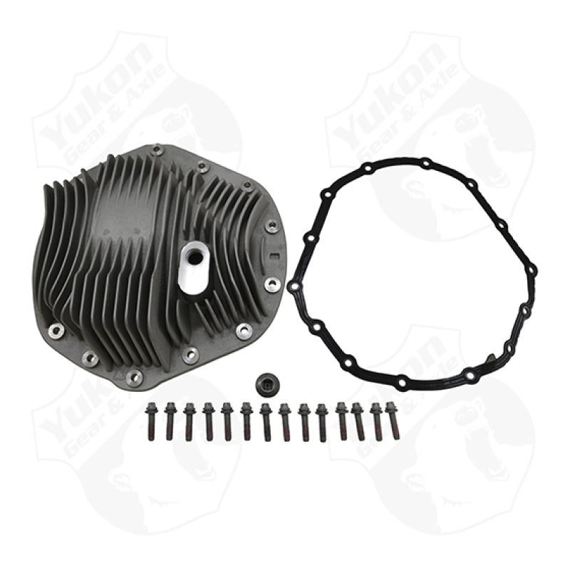 Yukon Gear & Axle Yukon Gear Finned Aluminum Cover For Dodge & GM 11.5in YP C5-C11.5 YP C5-C11.5 Photo - Primary