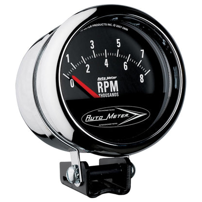 Autometer Gauge, Tach, 3 3/4", 8K Rpm, Pedestal w/Retro Short Sweep, Traditional 2897 Photo - Primary