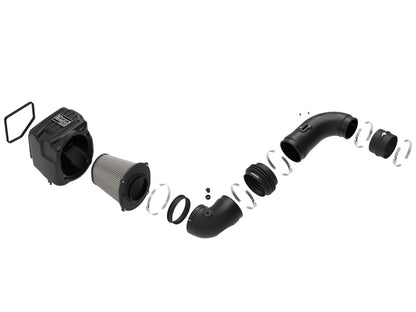 aFe Quantum Pro DRY S Cold Air Intake System 08-10 GM/Chevy Duramax V8 53-10005D Photo - Unmounted