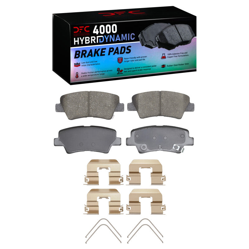 DFC DFC 4000 HybriDynamic Brake Pads Brakes, Rotors & Pads Brake Pads - OE main image