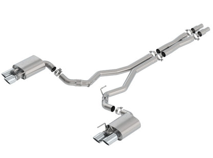 Borla 2018 Ford Mustang GT 5.0L AT/MT 3in ATAK Catback Exhaust w/ Valves 140743 140743 Photo - Primary