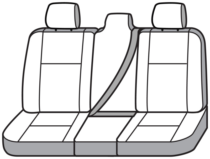Covercraft 17-22 Ford F250/F350/F450/F550 Endura PrecisionFitFront Row Seat Covers - Charcoal/Silver GTF636ABENCS GTF636ABENCS Photo - out of package