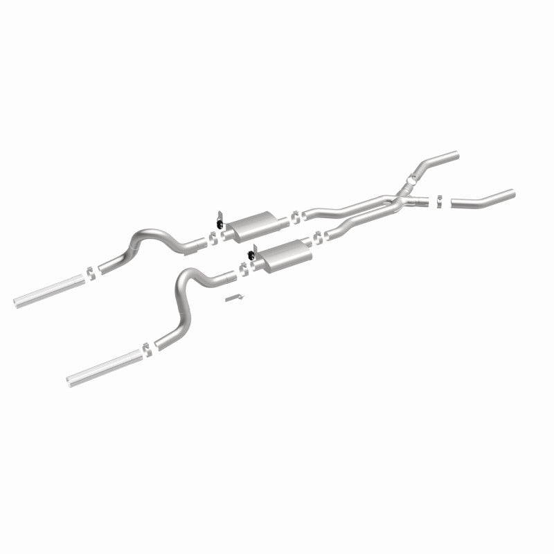 MagnaFlow Ford Mustang Street Series Crossmember-Back Performance Exhaust System 15817 360 Degree Image Set