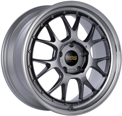 BBS LM-R 19x8.5 5x130 ET55 CB71.6 Diamond Black Center Diamond Cut Lip Wheel LM309DBPK LM309DBPK Photo - Primary