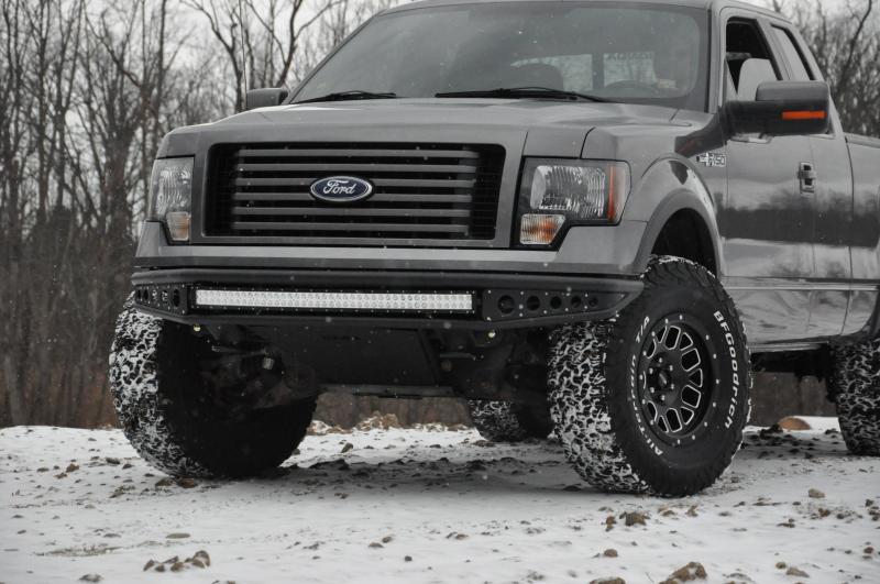 DV8 Offroad 09-14 Ford F-150 Baja Style Front Bumper FBFF1-04 FBFF1-04 Photo - Close Up