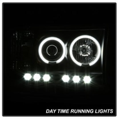 Spyder Dodge Ram 1500 02-05 03-05 Projector Headlights CCFL Halo LED Blk PRO-YD-DR02-CCFL-BK 5009951 5009951 Photo - Unmounted