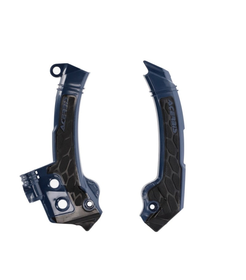 Acerbis 23+ Husqvarna FC/FX/ TC/ TXi/ FE/ TE Frame Guards- X-Grip - Blue/Black 2979601034 2979601034 Photo - Primary