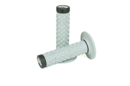 Renthal Soft/Firm MX Dual Compound Grips Tapered 1/2 Waffle - Gray/Black G202 G202 User 1