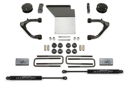 Fabtech 4" Uniball UCA System w/ Rear Stealth Shocks K1071M Photo - Primary