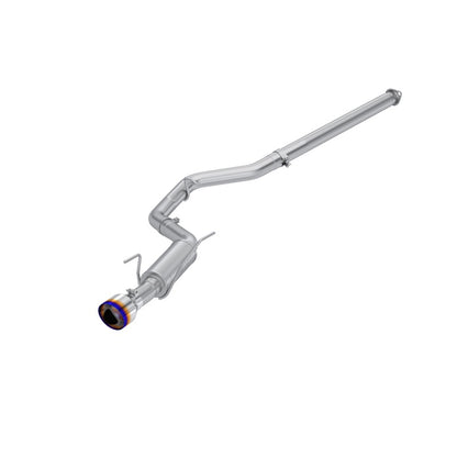 MBRP 2022 Subaru WRX 2.4L 3in Cat Back 5in OD w/ Single Burnt Tip - T304 S48093BE S48093BE Photo - Primary