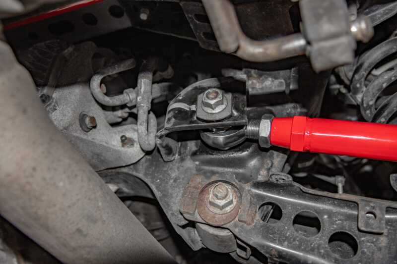 UMI Performance UMI 16-24 Chevrolet Camaro Alignment Toe Arm - Red 2545-R 2545-R User 2