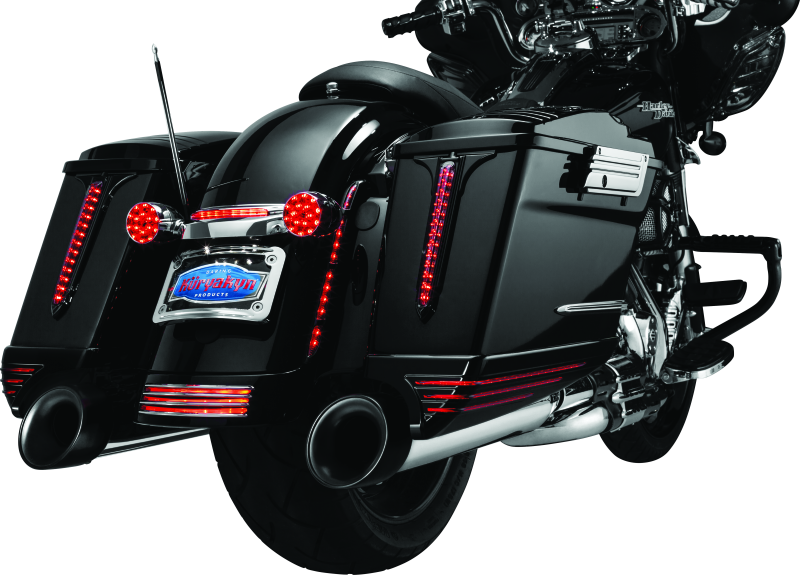 Kuryakyn Rear Fender Accents FLHX & FLTR Models Chrome 7797 7797 User 1