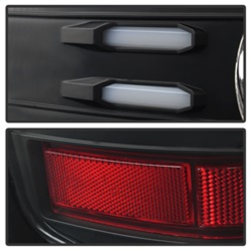 Spyder Chevy Silverado 2016-2017 Light Bar LED Tail Lights - Black ALT-YD-CS16-LED-BK 5083722 5083722 Photo - Unmounted