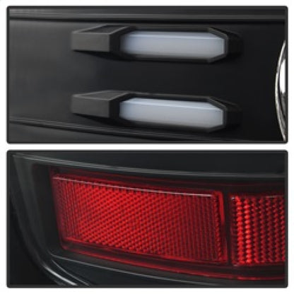 Spyder Chevy Silverado 2016-2017 Light Bar LED Tail Lights - Black ALT-YD-CS16-LED-BK 5083722 5083722 Photo - Unmounted