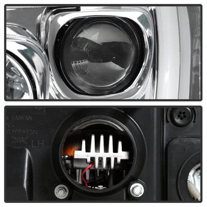 Spyder Platinum Ford F250/350/450 05-07 High-Power LED Module Proj. Headlights-Chrome (PRO-YD-FS05V2 5087904 5087904 User 2