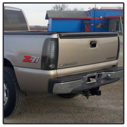 Spyder Chevy Silverado 1500 99-02 (Not Fit Stepside) LED Tail Lights Blk Smke ALT-YD-CS99-LED-BSM 5078063 5078063 User 1