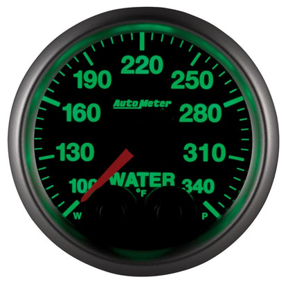 Autometer Gauge, Water Temp, 2 1/16", 340 Deg. F, Stepper Motor w/Peak & Warn 5655 User 3