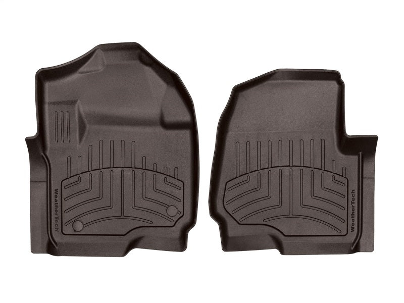 WeatherTech 2021+ Toyota Sienna Front FloorLiner - Cocoa 4716411 4716411 Photo - Primary