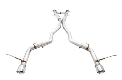 AWE Tuning 2020 Jeep Grand Cherokee SRT Track Edition Exhaust - Chrome Silver Tips 3020-32061 3020-32061 Photo - out of package