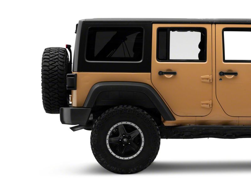 Raxiom 07-18 Jeep Wrangler JK Axial Series Carver LED Tail Lights- Blk Housing (Smoked Lens) J164241 J164241 Photo - Close Up