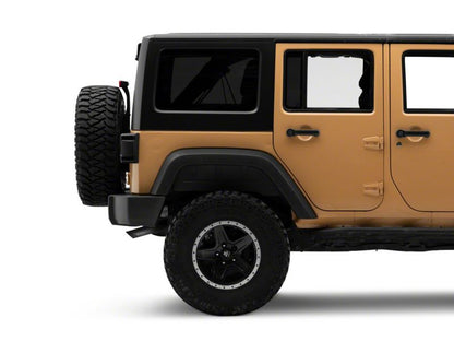 Raxiom 07-18 Jeep Wrangler JK Axial Series Carver LED Tail Lights- Blk Housing (Smoked Lens) J164241 J164241 Photo - Close Up