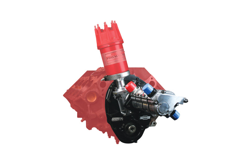 Moroso Chevrolet Small Block Timing Cover Magneto Kit - Non-Raised Cam - Sprint Car 60205 60205 Photo - Primary