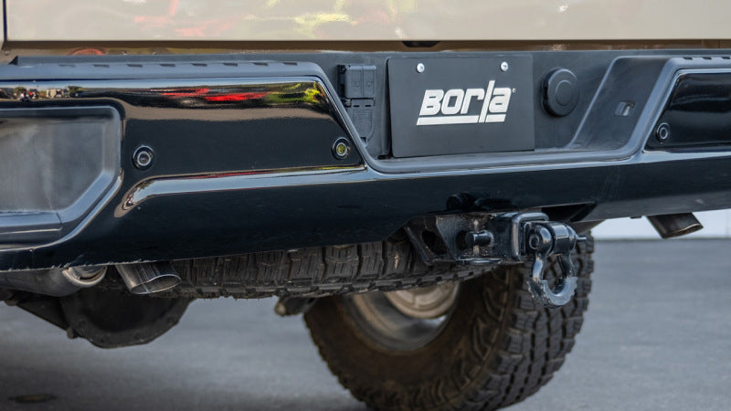 Borla 22-23 Chevrolet Silverado 1500 ZR2 &amp; AT4X 6.2L CC SB 147.5in WB Touring Cat-Back 140913 140913 Photo - Mounted