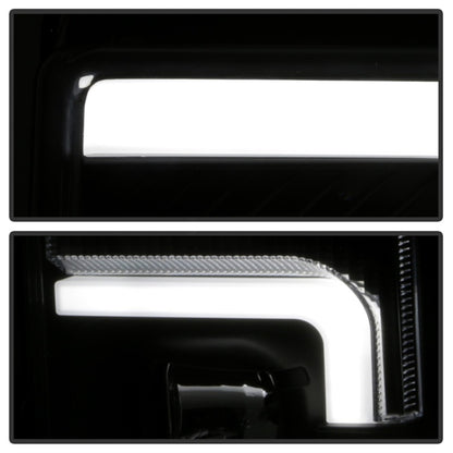 Spyder 17-18 Ford F250/F350/F450 Halogen Model Only -White Light Bar- Black- PRO-YD-FS17HALSI-BK 5087850 5087850 Photo - Unmounted