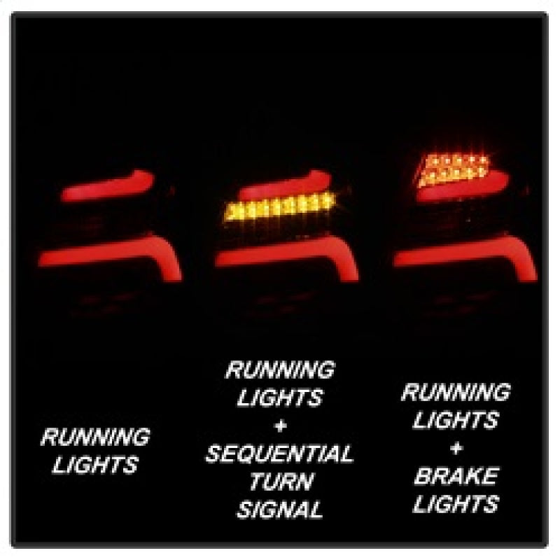 Spyder 12-14 Ford Focus 5DR LED Tail Lights - Black Smoke (ALT-YD-FF12-LED-BSM) 5085146 5085146 Photo - Unmounted