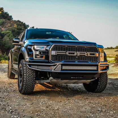 Westin 17-20 Ford F-150 Raptor Outlaw Front Bumper - Tex. Blk 58-62025 58-62025 Photo - Mounted